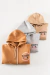 401 FOX, Buzo Frizado Oversize con Capucha.