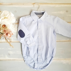 Body Camisa Celeste