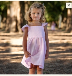 Vestido Enrriqueta Rosa Bebé