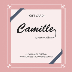 Gift card Camille