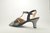 Zapato Maria Negro y Plata - comprar online