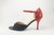 Zapato Margot Rojo y Negro