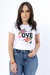 T-shirt Love Flores Cod.: 7083 Ref.: 21561