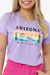 T-shirt Arizona Road Tripping - Lavanda Cód.: 2114 - comprar online