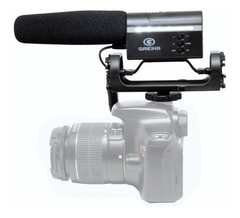 Microfone Direcional Condensador de Video GK-SM10 para Cameras DSLR - Greika na internet
