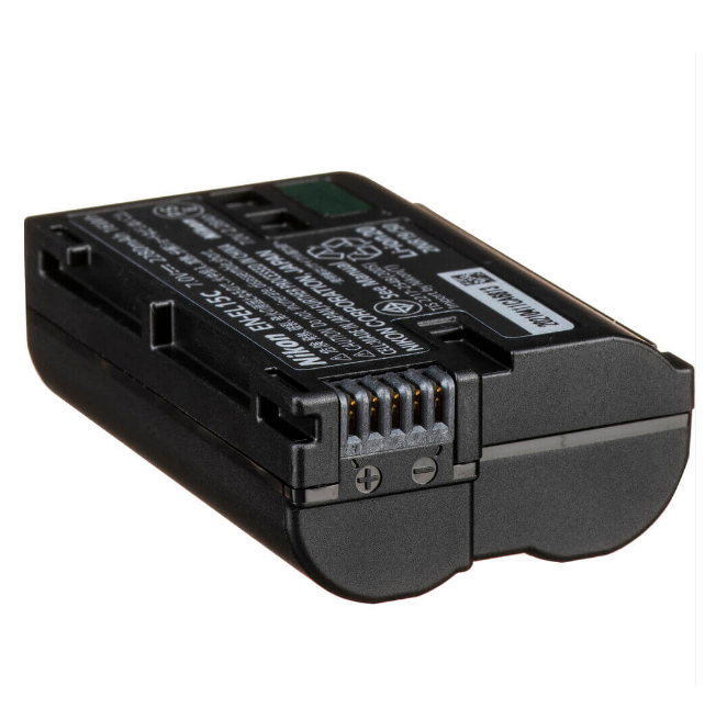 Professionele oplader voor 4 accu's Nikon EN-EL15, EN-EL15b, EN-EL15c