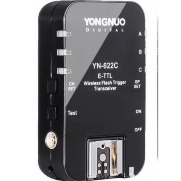 Télécommande Sans Fil Yongnuo YN622C-KIT - Portée 100 M - Émetteur/récepteur E-TTL Pour Flash Canon - 6