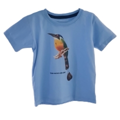 Camiseta Feminina Udu - Azul-claro - 100% algodão - loja online