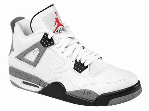 Nike Jordan Retro 4 White Cement