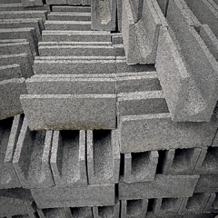 BLOCO CALHA CONCRETO 140 390 190MM - Jws Construções