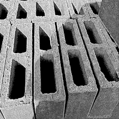 BLOCO ESTRUTURAL VAZADO 2 FUROS CONCRETO 90 390 190MM na internet