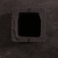 MEIO BLOCO ESTRUTURAL VAZADO CONCRETO 190 190 190MM - comprar online