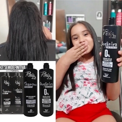 Alisado Progresivo Kit Organic Raiz Line - Tratamiento para Alisar el Cabello sin Formaldehído - Troia Hair Cosmetics