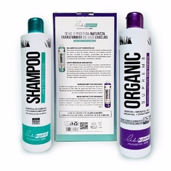 3 kits Progressiva Semi Definitiva Lisorganic - Cabelos Lisos sem uso de Formol (Shampoo+Ativo) (cópia)