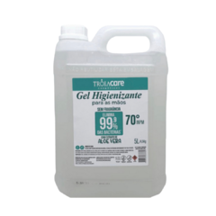 3 Galões Álcool Gel 70% Antisséptico 5L - Troia Care - comprar online