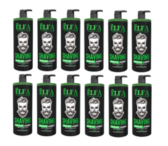 12 Unidades de Gel de Afeitado 500g - Elfa 4Men