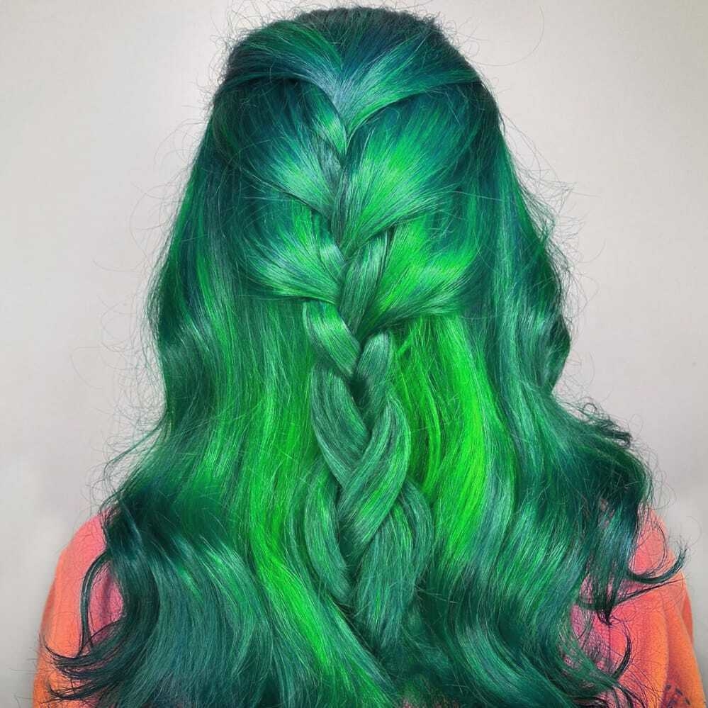 Vivid Green Toning Mask 500g - Troia Hair Vivid Green Toning Mask 500g - Troia Hair