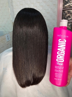 Kit Lisorganic Pink e Máscara Bananut - Troia Hair & Qatar Hair