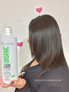 Kit Progressiva Organica Troia Hair - Shampoo + Ativo - 2 x 1000ml