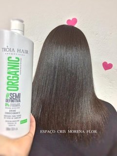Progressiva Semi-definitiva - Tratamento para Cabelos Lisos Sem Formol Troia Hair 1000ml