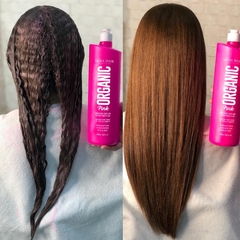 Kit Lisorganic Pink e Máscara Bananut - Troia Hair & Qatar Hair - Troia Hair Cosmetics