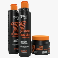 Kit Furacão - Qatar Hair Para Cabelos Oleosos & Pontas Desidratadas