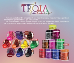 Amazing Violine Hair Mask Troia Colors - Tone Activator - Troia Hair Cosmetics
