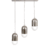 Colgante Bala 3 luces