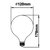 Lampara Bocha Antique LED 120mm - comprar online