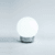 Lampara globito de mesa opal grande