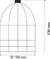 Colgante Jaula Abierta - comprar online