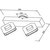 Aplique ROMBO LED - tienda online