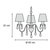 Araña Paris 3 luces - comprar online