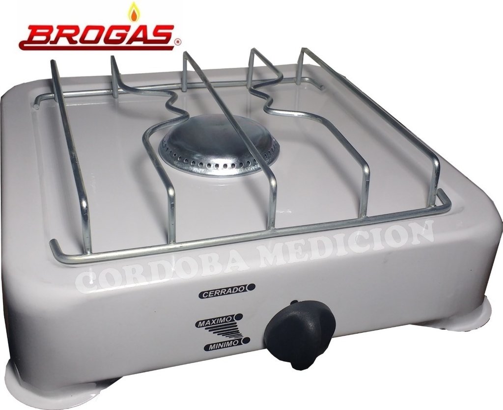 Anafe A Gas de 1 Hornalla (Blanco) | CONOMETAL - CASA ASTRAL PRODUCTOS