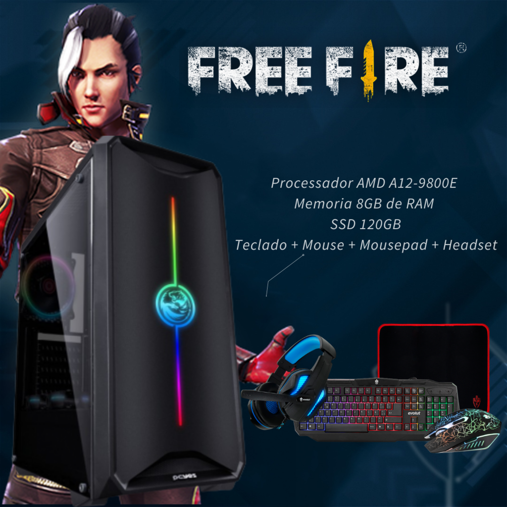 Pc Gamer para Free Fire