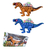 53972 - DINOSAURIO C/LUZ Y SONIDO 35X16X9CM