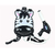 8136 - MOCHILA DE AGUA CEBRA 28x17CM