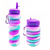 CK005 - PREVENTA - BOTELLA SILICONA PLEGABLE 500ML CRESKO