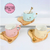 Y7519-TAZA LOVE C/PLATO (compra min. 3un. surtidas)