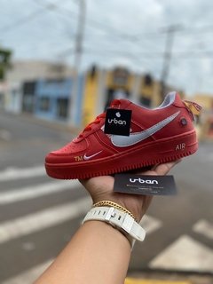 tenis nike air force vermelho