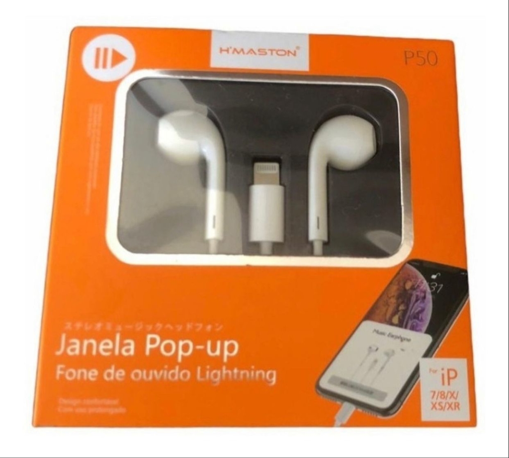 Fone Ouvido Earpods Chip Original iPhone 7 8 Plus Xr 11 12 em Promoção |  Ofertas na Americanas