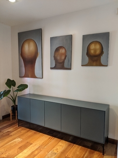 Mueble Vajillero modelo Baires 200 Azul