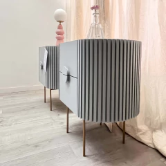 Mesa de luz Bombita Gris en internet