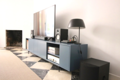 Imagen mueble consola vista de frente inclinado hacia la izquierda