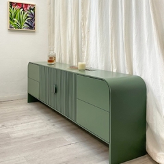 Consola Wabi Sabi Ranurada - comprar online