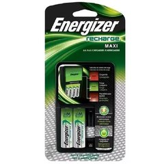 CARGADOR DE PILAS ENERGIZER MAXI + 2 PILAS AA RECARGABLES - comprar online