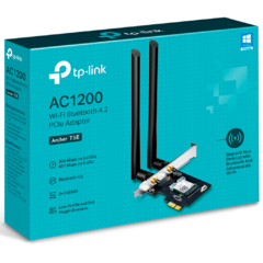 RECEPTOR WIFI BLUETOOTH 4.2 TP-LINK ARCHER T5E PCIE - comprar online