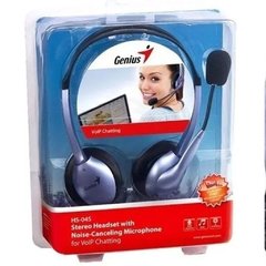 AURICULAR CON MICROFONO GENIUS HS-04S SINGLE JACK - KIWI DIGITAL