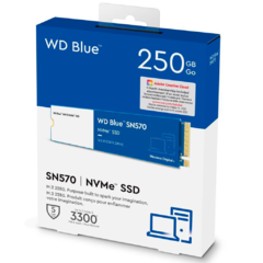 DISCO SOLIDO SSD WD 250GB NVME M.2 2280 BLUE