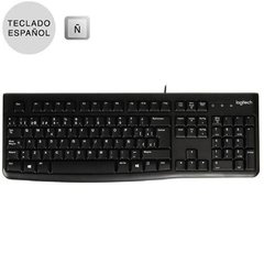 TECLADO LOGITECH K120 USB CON CABLE